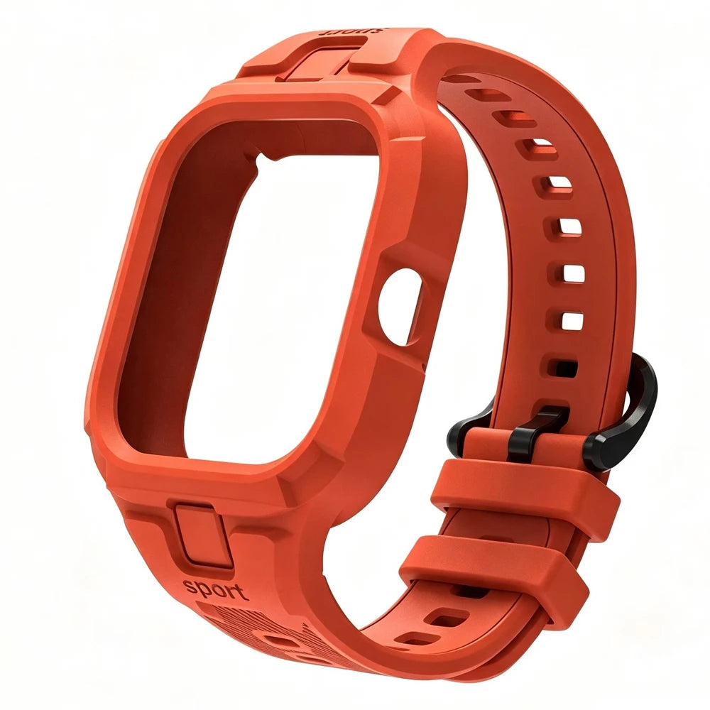 Silicone Case+Strap for Redmi Watch 4 5 6 Band Accessories Sports Integrated Bracelet Correa+Cover for Redmi Watch 6/5/4