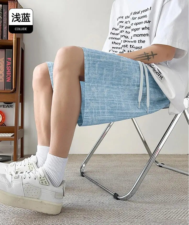 Laege Size 8xl Shorts Men 7xl 6xl 5xl Summer Oversized Sweatpants Sprots Short Pants Printed Streetwear Loose Casual Shorts Male