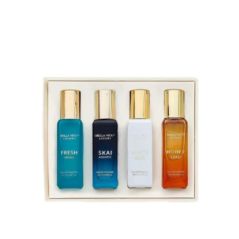 Luxury Unisex Perfume Gift Set Eau De Parfum Long Lasting Premium Fragrance Collection Woody Oriental Floral Scent Mini Perfume