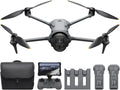 Refurbished DJI Mavic 4 Pro Flagship Tri-Camera Drone with 100MP 4/3 CMOS Hasselblad Camera, 30km/18.6mi Video Transmission, 51-Min Max Flight Time, Charging Hub, and More