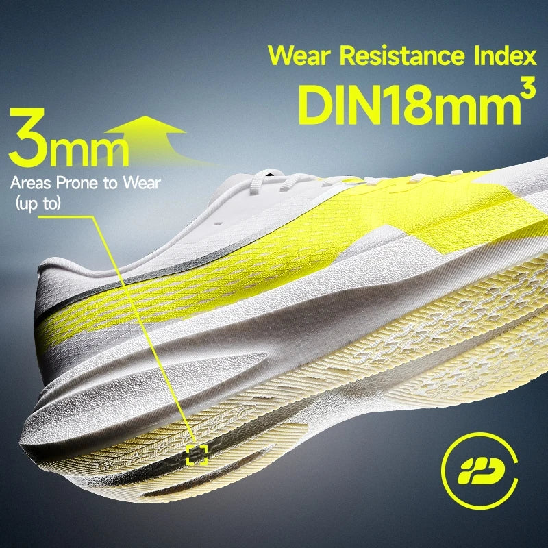 XTEP 2000KM 5.5 PRO Men Running Shoes Plate-free Racing Training Shoes with Cushioning and Water-repellent Finish 874419110062