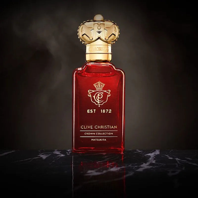 Clive Christian Mens Perfume 50ml Long Lasting Amberwood Fresh Fragrance Jasmine Rose Sandalwood Amber Musk Elegant Scent