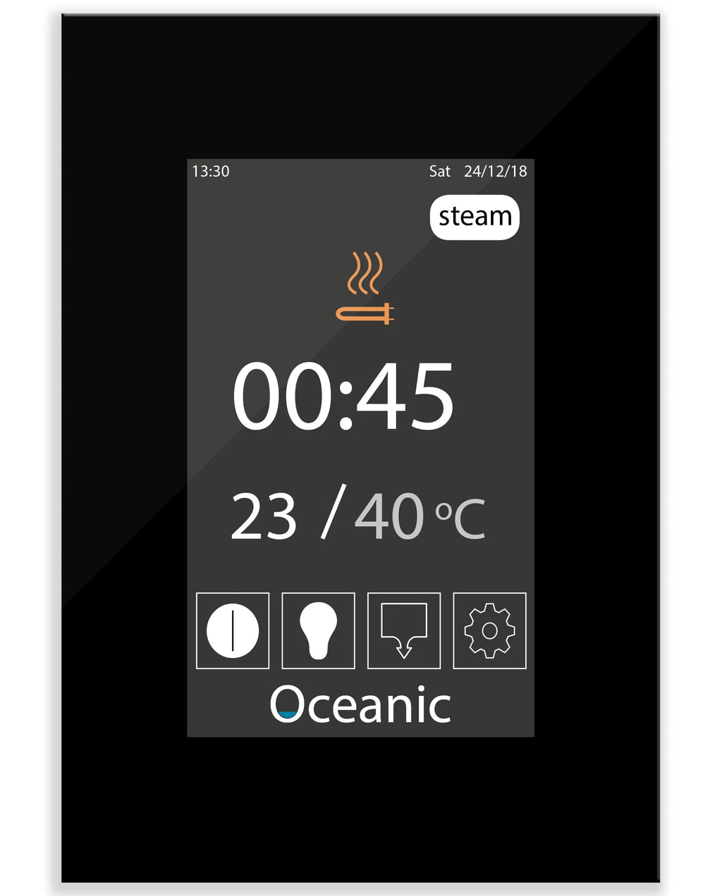 Marine steam generator with digital controller 3kw bathroom steam generator with digital controller