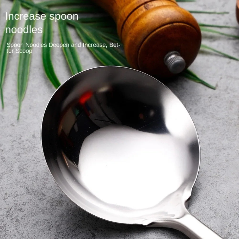 Durable Stainless Steel Wok Spatula Long Handle Kitchen Gadgets Kitchen Cooking Utensil Set Slotted Turner Cooking Tools