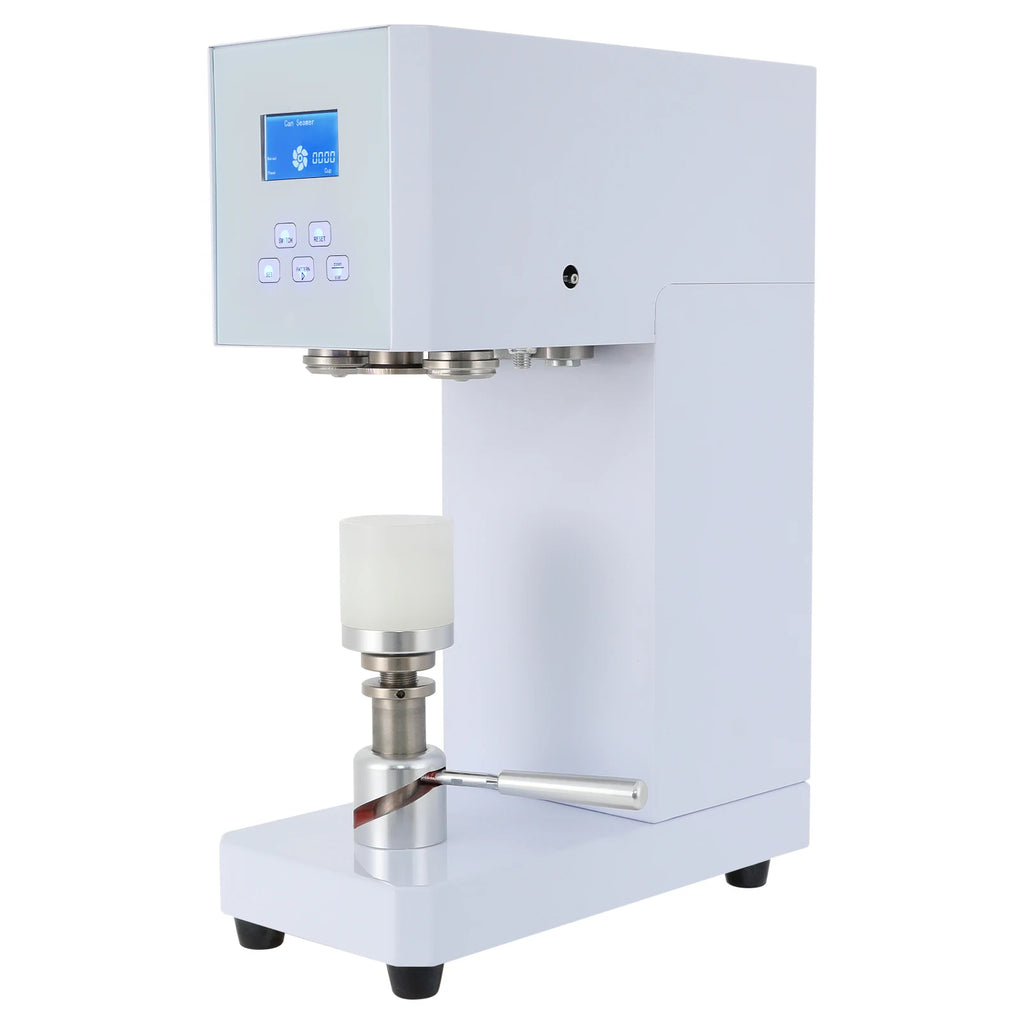 370W Automatic Milk Drink Bottle Sealer Cans Sealing Machine, Beverage Seal Machine LED Display