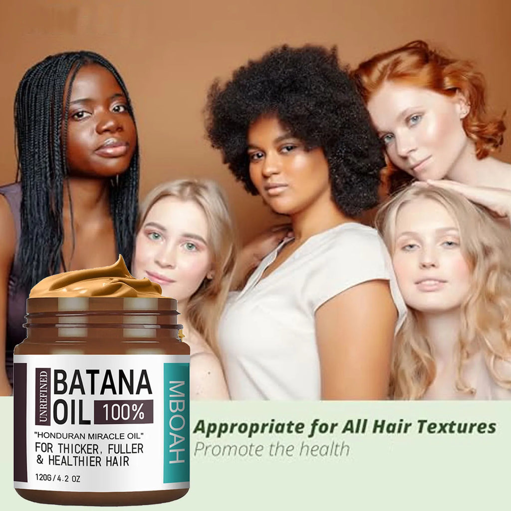 100% Batana Oil from Honduras - Get Fuller, Thicker, Healthier Hair - Great Men Conditioner Haircare Silky - Hair Nutrition Oil