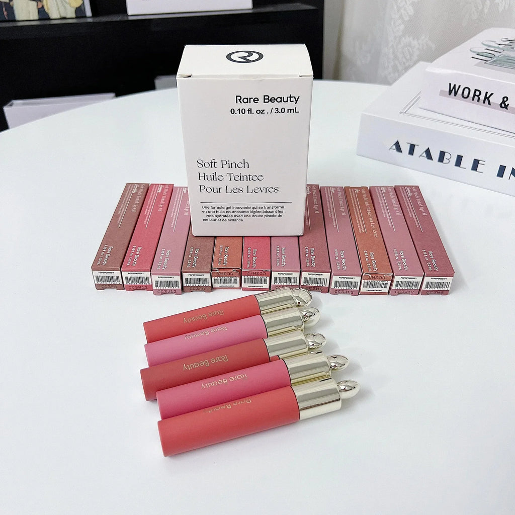 Rare Beauty New Smooth Liquid Lip Gloss Hydrating Moisturizing Lasting Natural Bright Lightweight Nutrient Repair Tinted Lip Oil