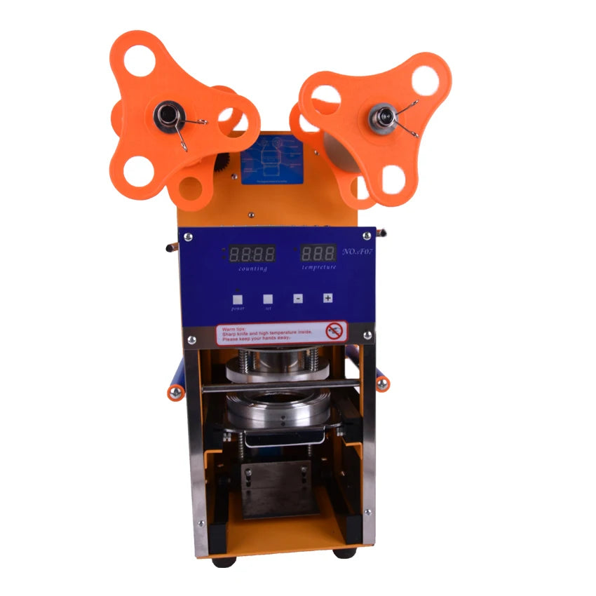 Automatic cup sealing machine for milk tea shop Bubble tea cup sealer Boba machine plastic sealer boba  Capping machine