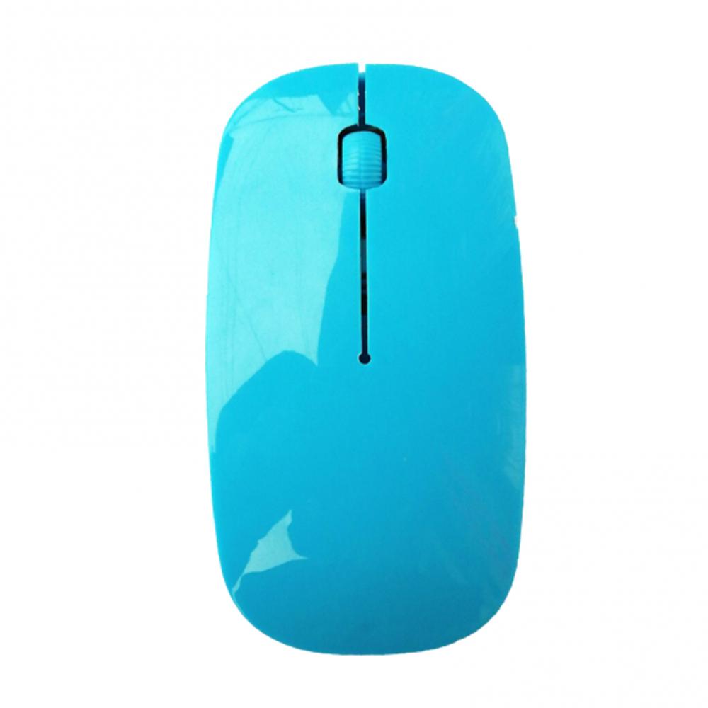 Portable Creative Mini Ultra Slim Cute Wireless Bluetooth Mouse 2.4G Receiver Laptop Gaming Mice PC 1000dpi Computer Accessories