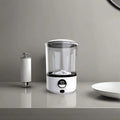 A White 2L Mini Washing Machine, 2000Mah, Fully Automatic Portable Turbine Led Washing Cup and Compact for Children's Clothing, Underwear, Panties, and Socks