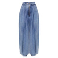 Women's Casual Cargo Jeans Stretch Baggy Cargo Jogger Jeans High Waist Harem Wide Leg Denim Pants Loose Sweatpants With Pockets
