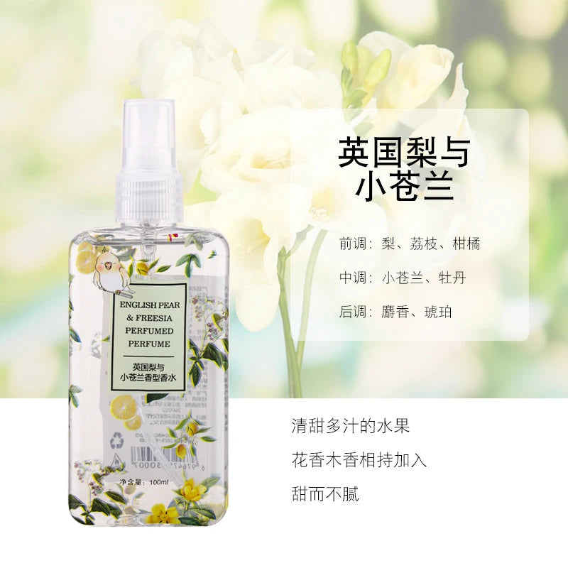 Perfume With Long-lasting Fragrance Fresh And Light Rose And Jasmine Scent Holiday And Birthday Gift For Men And Women With Box