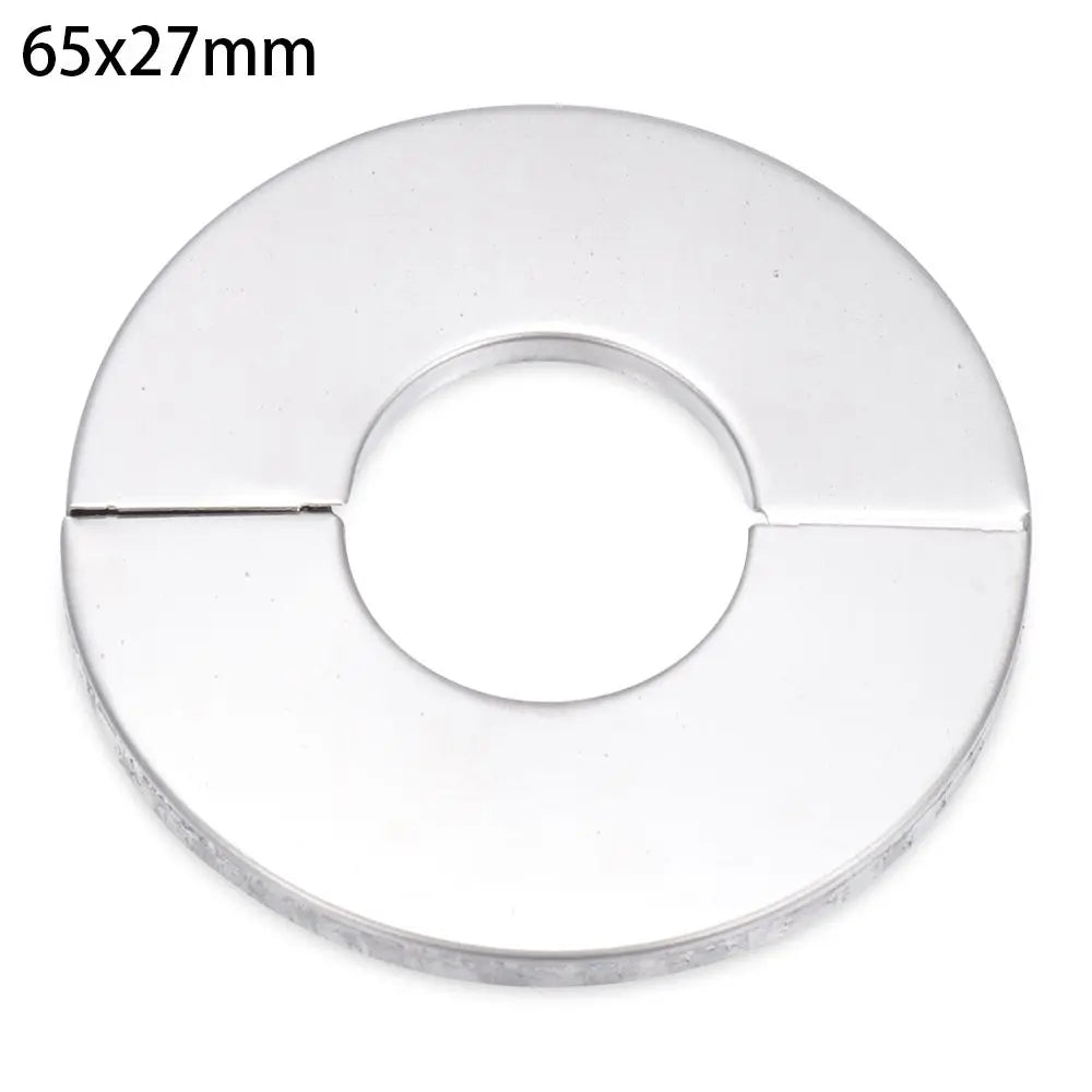 1Pc Stainless Steel Shower Kitchen Faucet Decorative Cover Wall Flange Self-Adhesive Pipe Wall Covers Bathroom Accessories New