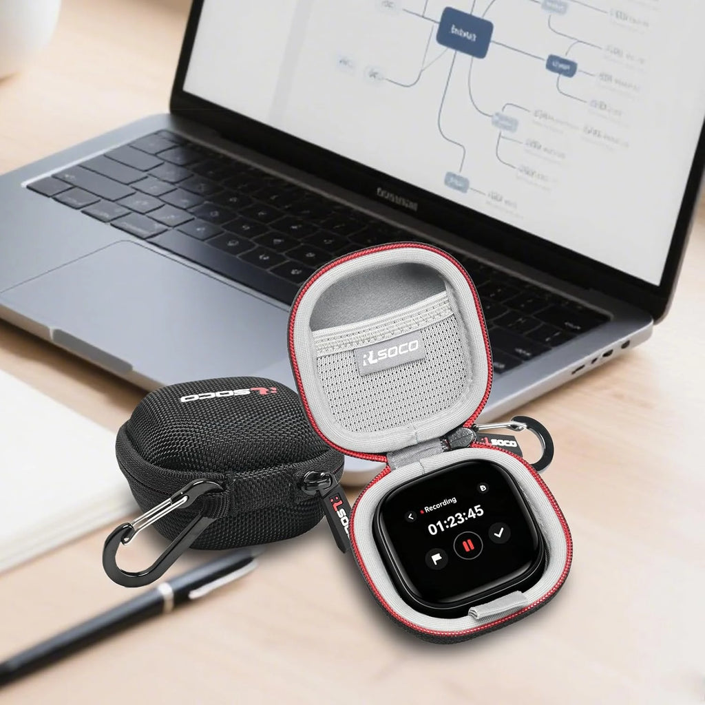 Hard Case for Soundcore Anker Liberty 5 Pro/Liberty 5 Pro Max AI Note-Taker Wireless Noise Cancelling Earbuds (Case Only)