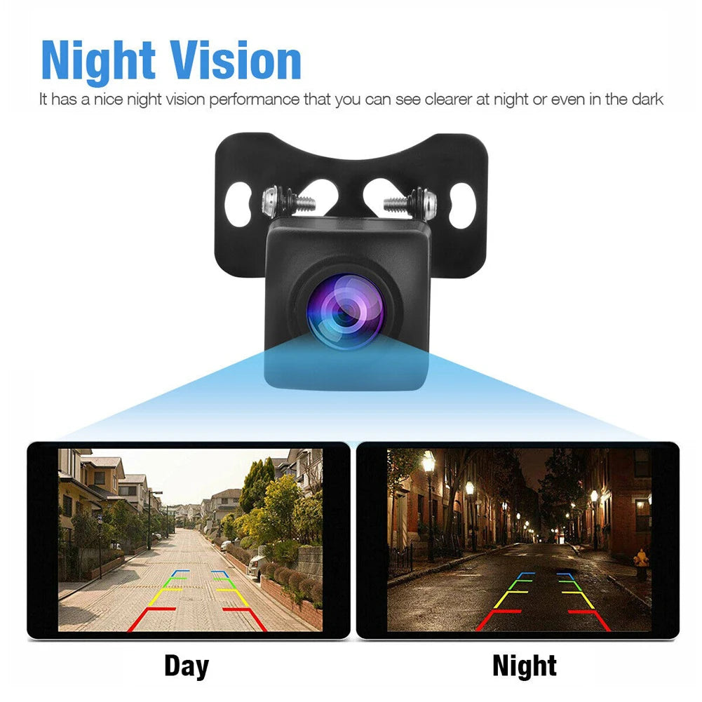 Wireless WiFi Car Rear View Camera Night Vision HD Car Backup Camera IP67 Waterproof Vehicle Camera Support for Android IOS