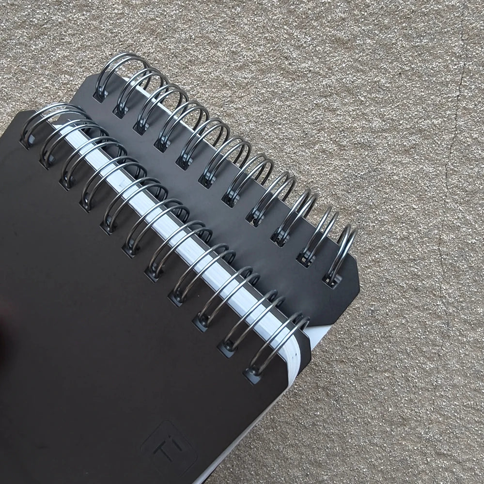 EDC Titanium Alloy Notepad Portable Recyclable Tools Outdoor DIY Survival Camping Gear EDC Multifunction Tools