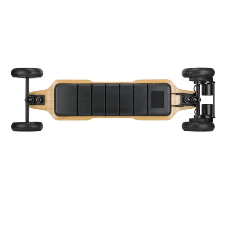 3500W*2 Belt Motor 15Ah Battery High Speed Electric Maple Bamboo Deck 50KM Range Mountain Long Board Skateboard