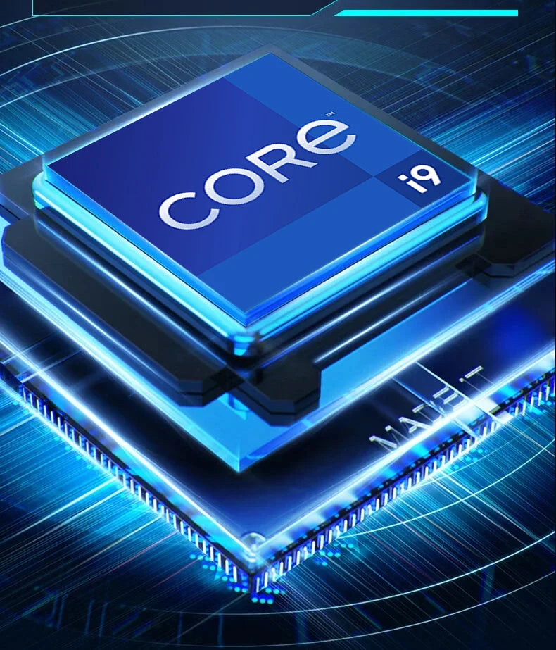 NEW Core I9-10980HK Gaming Laptop 16GB RAM 1/2TB SSD Windows 11 Pro Office Portable Laptops 14.1-inch Notebook Computer PC