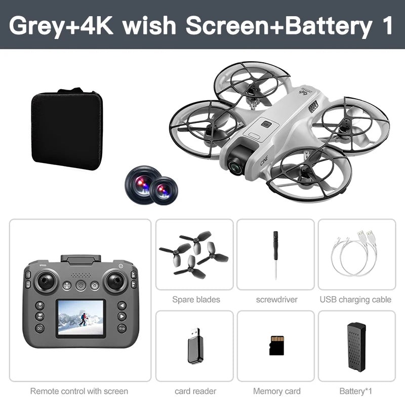 Original MINI V666 Drone 4K Professional WIFI 5G Dron Obstacle Avoidance Brushless Altitude Headless Mode RC Quadcopter Toys