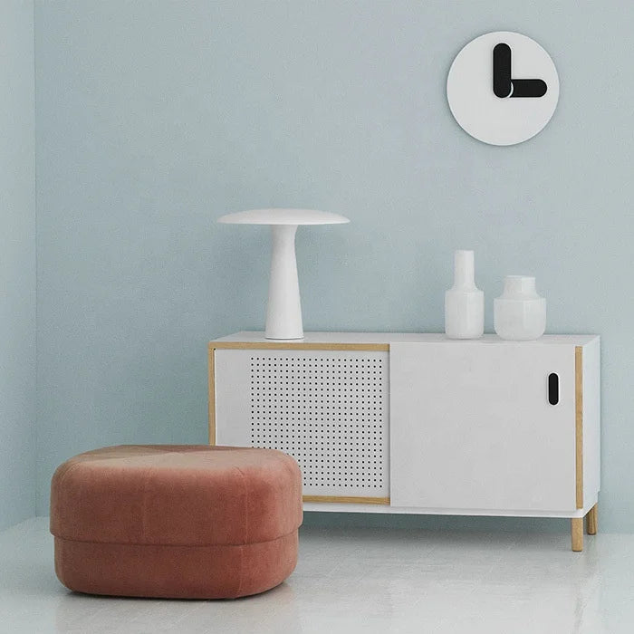Modern 12 Inch Home Clock In The Living Room Fresh Creative Unique Decor Simple Fashion Exquisite Mute Round Modern Wall Clock