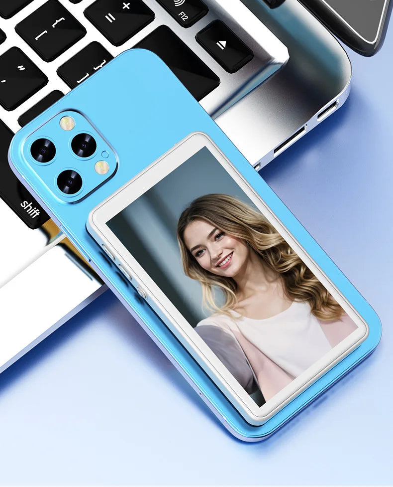 Smartphone Magnetic Monitor Screen Projector Phone Rear Camera Selfie For Vlog Live Stream Video Recording For Android iPhone