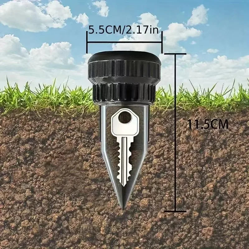 Sprinkler Key Hider, Hide A Key Outside Sprinkler Head - Waterproof Outdoor Key Holder for Garden, Yard