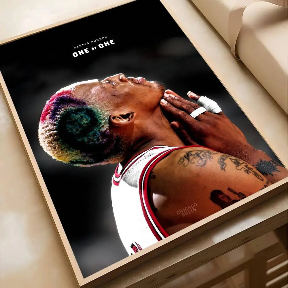 Rodman Poster Wall Art Printing Waterproof Home Living Bed Room Bar Aesthetic Decor