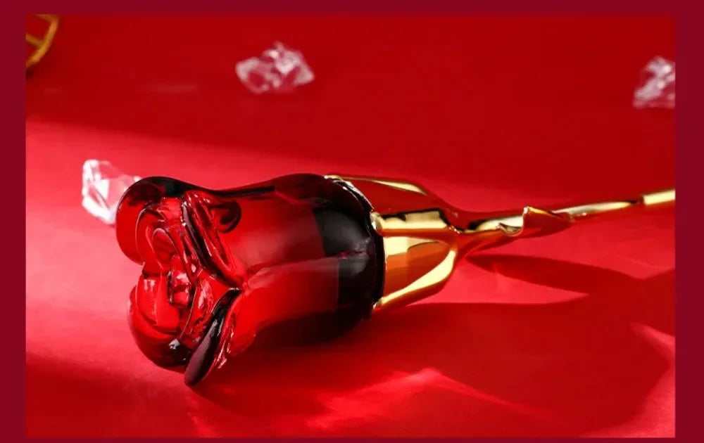 50ml Women EDP Perfume Midnight Rose Long Last Elegant Floral Fragrance Creative Red Rose Shaped Bottle Lady Romantic Gift