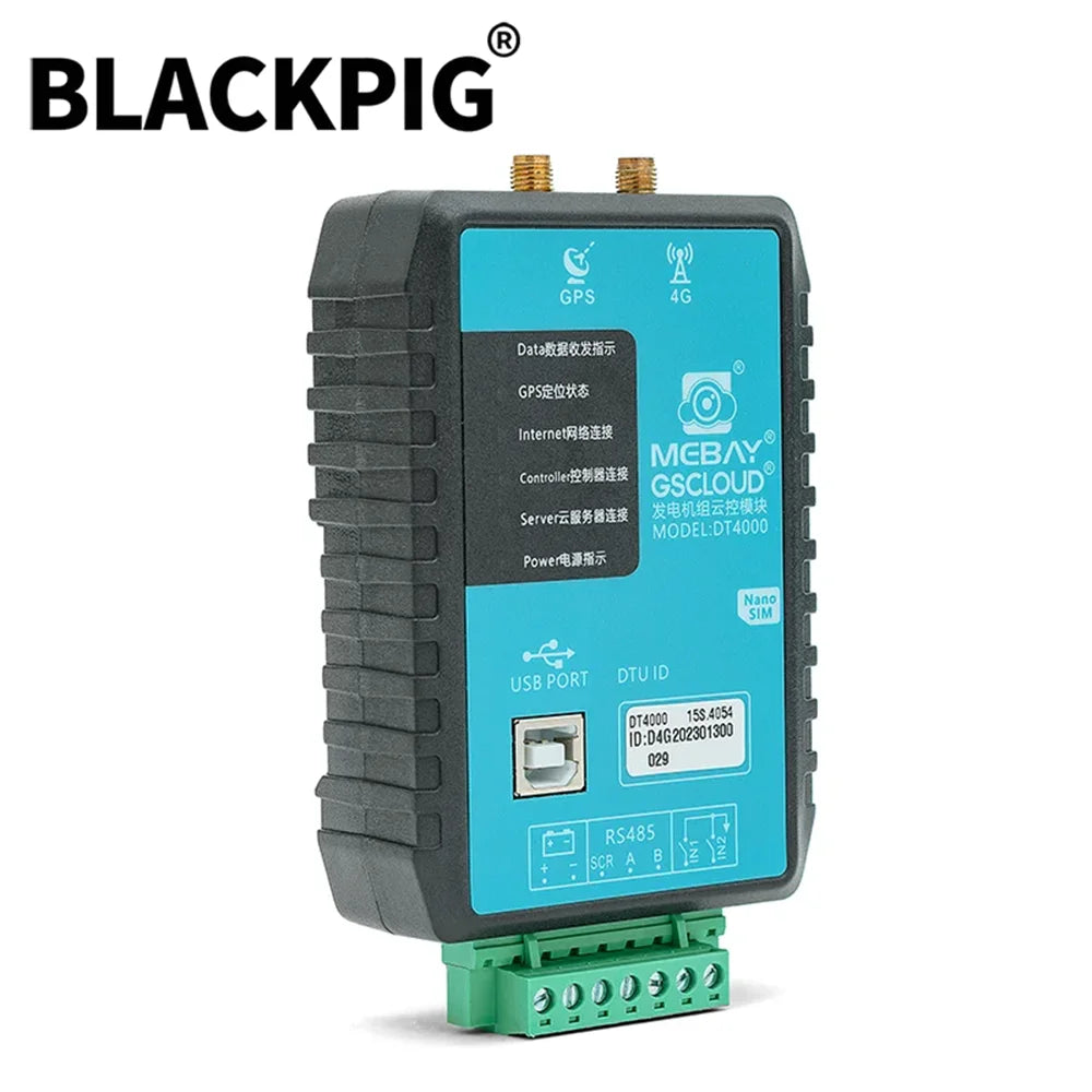 Mebay Wifi Ethernet DT1000 DT4000 4G Cloud Monitor Communication Module DTU Data Acquisition Remote Control Genset Controller