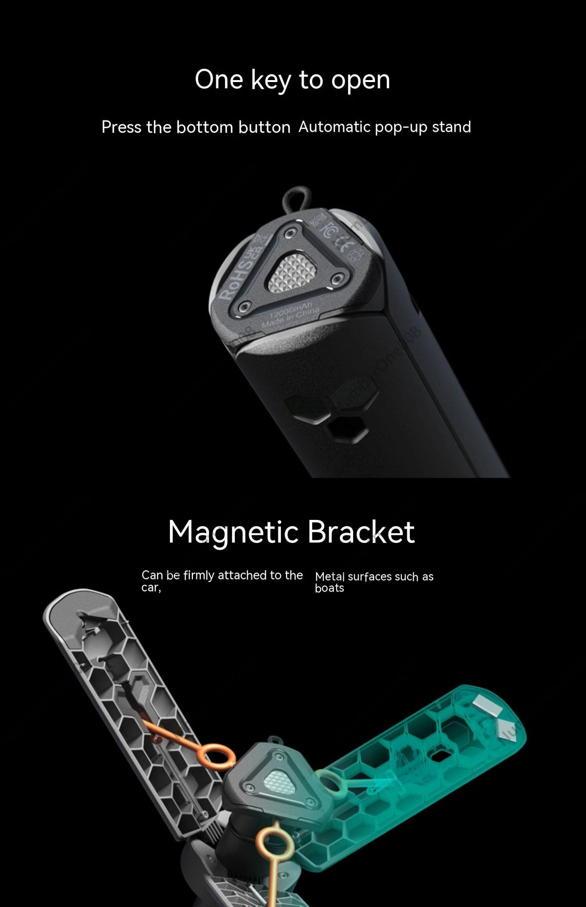 Telescopic Lantern All Terrain Outdoor Multifunctional Camping Light Phone Charging Treasure Travel Emergency Tent Lamps