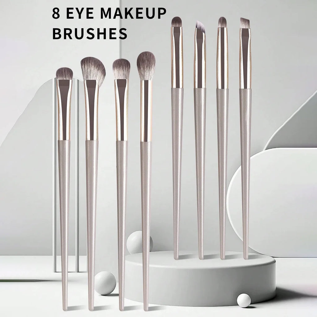 Makeup Brush Set 13Pcs for Beginners Velvet Drawstring Storage Bag Portable Travel Use For Powder Foundation Eyeshadow Blush