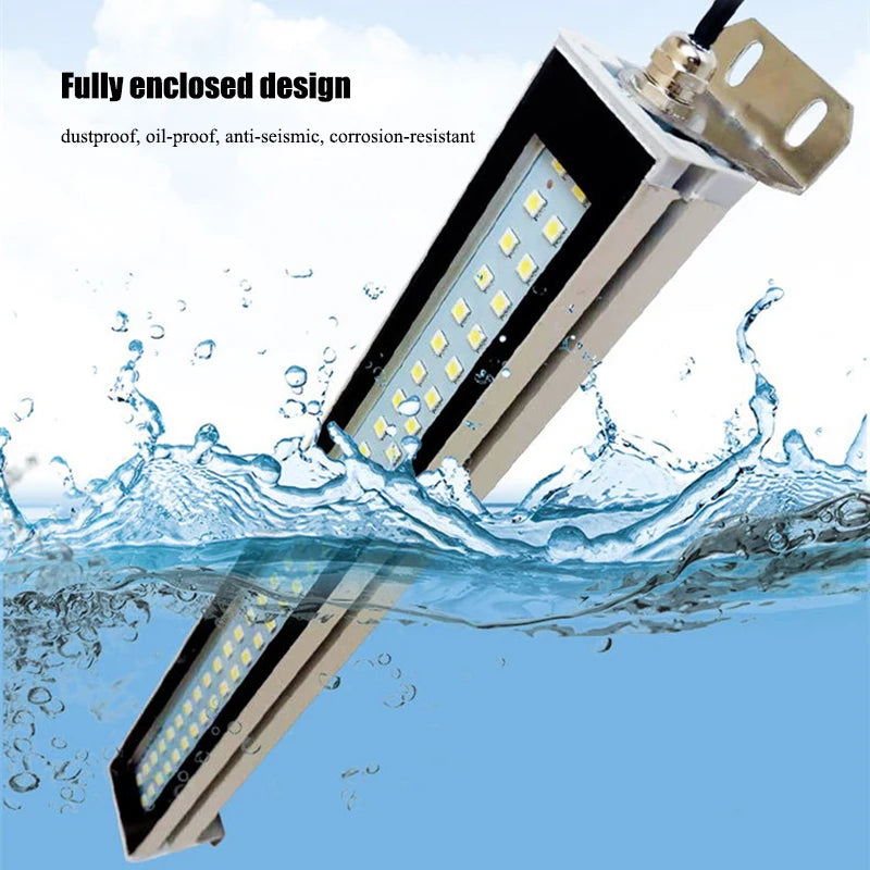 Machine Tool Working Lights Waterproof Oil-proof Explosion-Proof LED Lamp CNC Lathe Lighting Workshop Lamps High Brightness