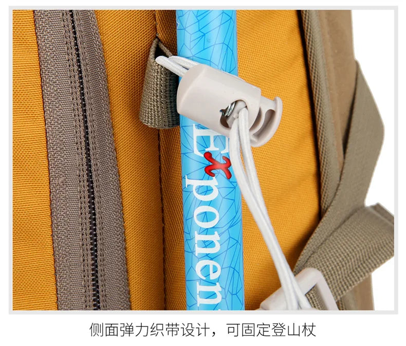 Outdoor Hiking Backpack for Women and Men Nylon Waterproof Travel Backpacks High Quality Mountaineering Camping Sports Bag