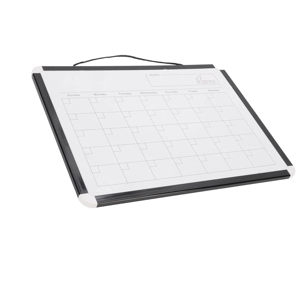 Monthly Calendar Dry Erase Whiteboard Replacement Magnetic Calendar White Board Easy To Write Practical Lightweight for School