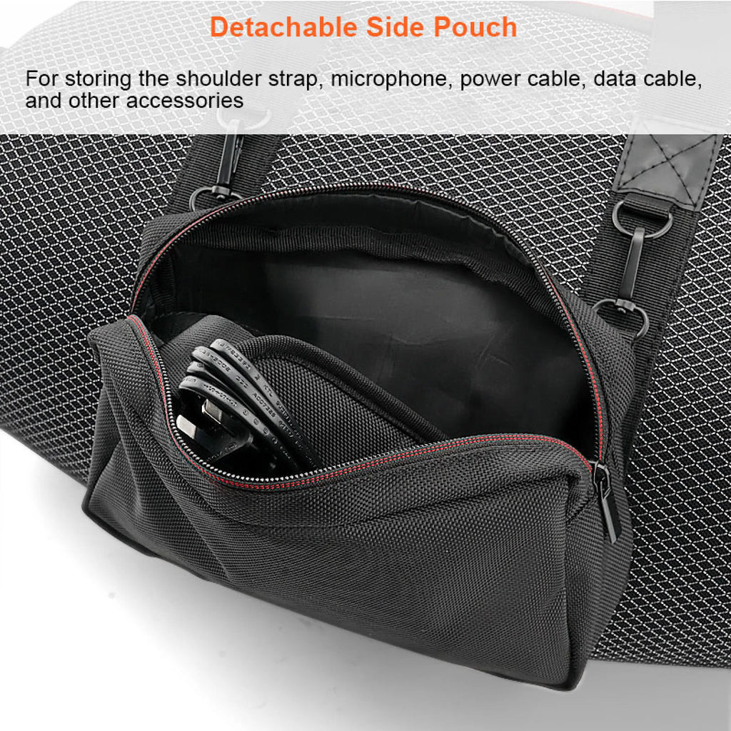 Carrying Case for JBL Boombox 4 Bag,Wireless BT Speaker Bag,EVA Hard Protective Case,Storage Bag with Side Pocket&Shoulder Strap