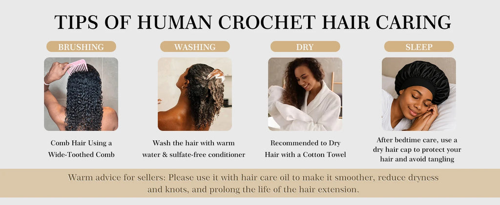 Pre-divided Bulk Hair for Braiding Deep Wave Crochet Human Hair Knotless Miracle Knots Hair Extensions Boho Braids Invisible