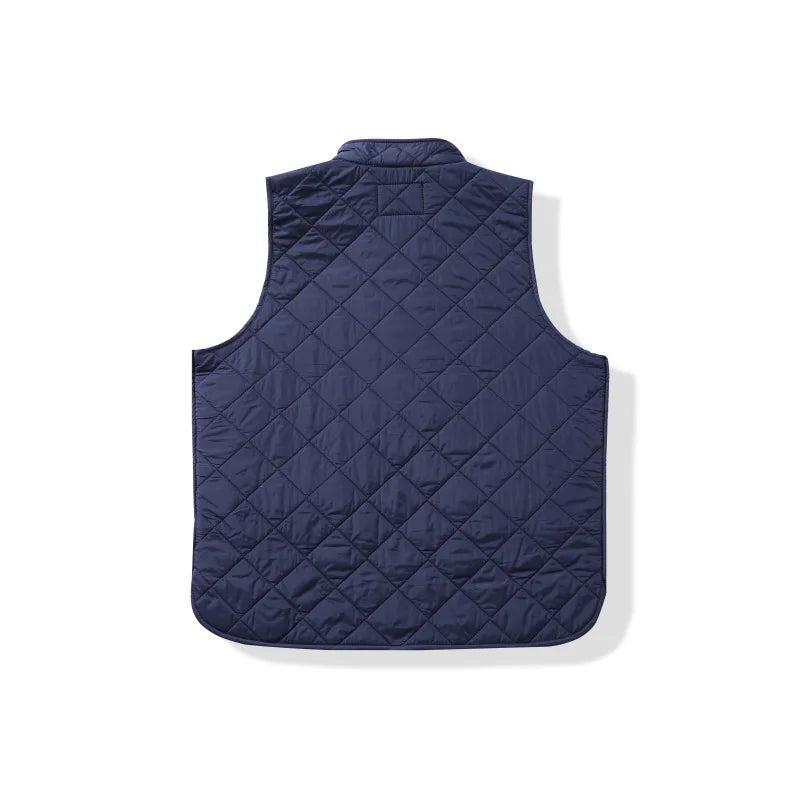 New corduroy thick plus cotton quilted vest for men for autumn and winter