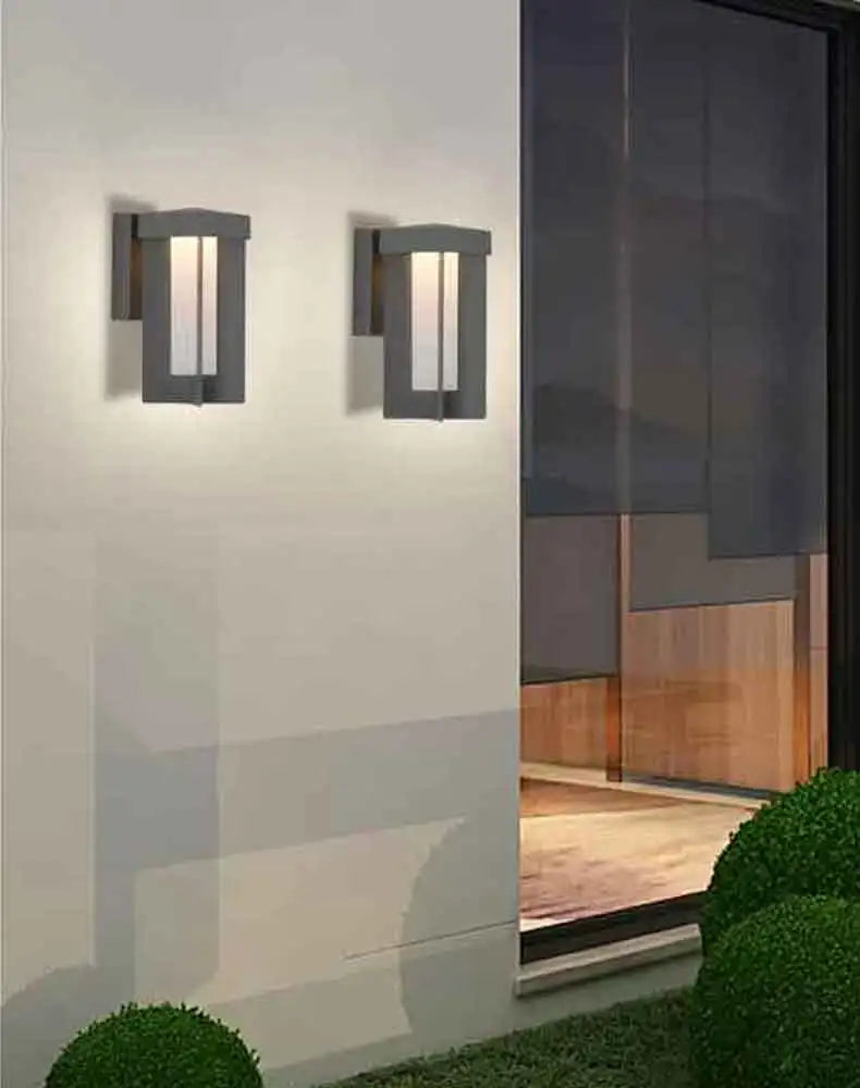 Modern Outdoor LED Lights Waterproof for Terrace Balcony Doorway Hallway Stairs Courtyard Minimalist Wall Lighting