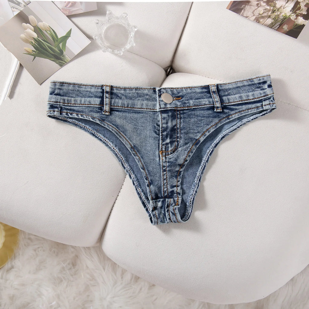 Sexy Low Waist Mini Denim Shorts Women Summer Beach Short Pants Jeans Woman Fashion Womens Club Party Jean Micro Shorts LTMW