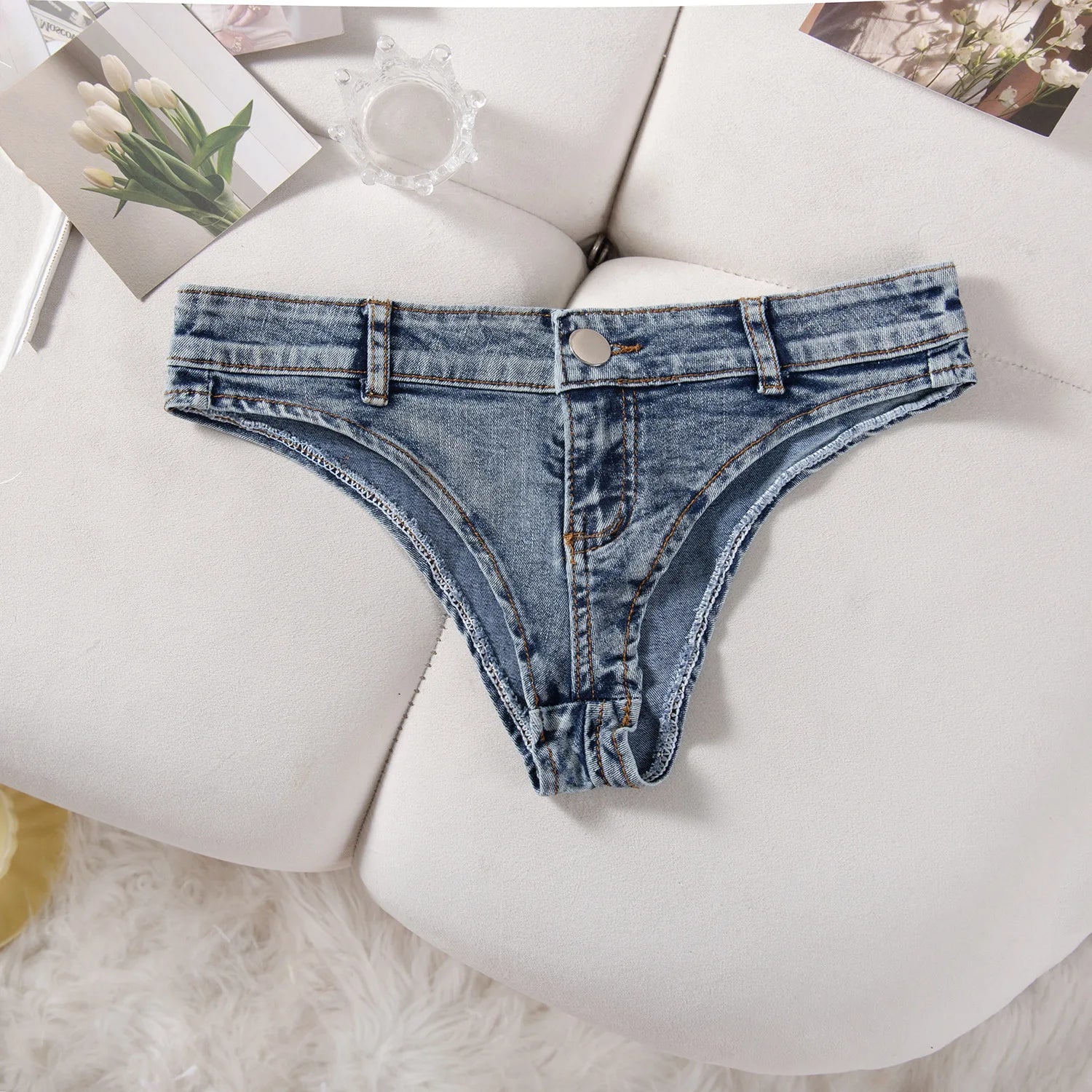 Sexy Low Waist Mini Denim Shorts Women Summer Beach Short Pants Jeans Woman Fashion Womens Club Party Jean Micro Shorts LTMW