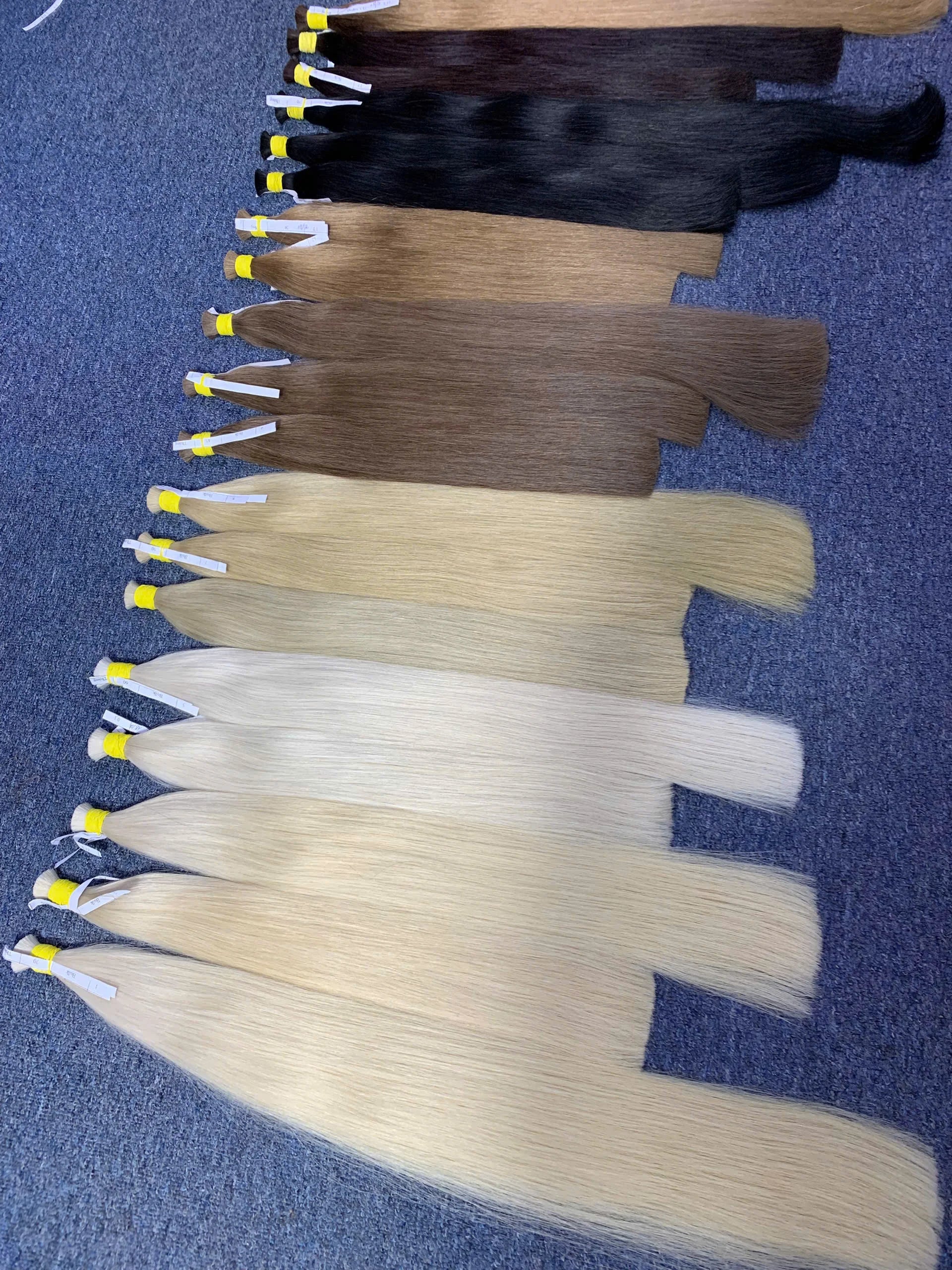 Super Double Drawn Blend Hair Weft NS38-07