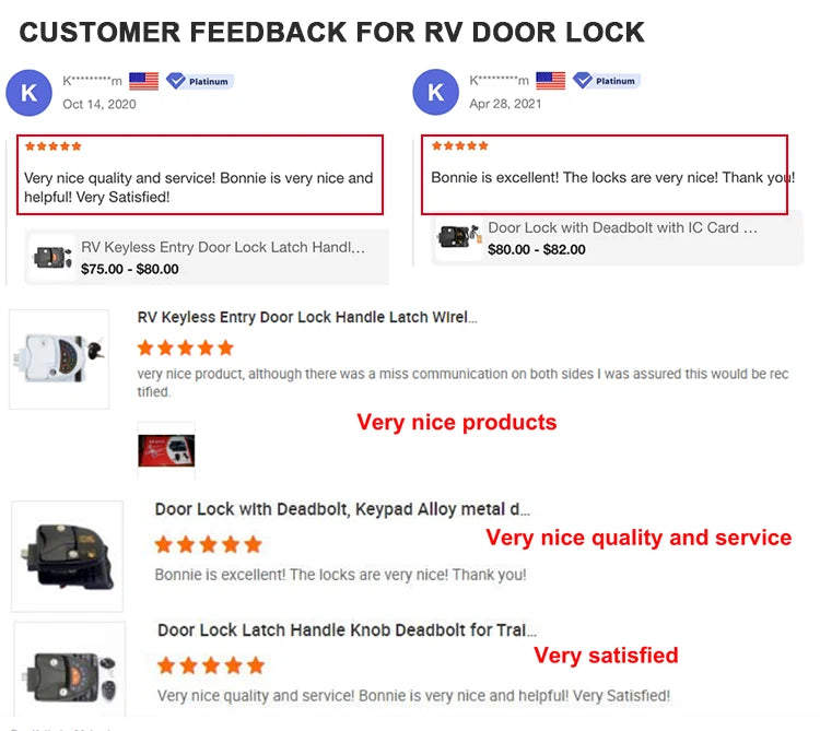 Caravana Accesorios Camping Rv Lock Fingerprint Sensor Caravan Rv Keyless Entry Door Locks Handle Latch Knob Deadbolt Bl