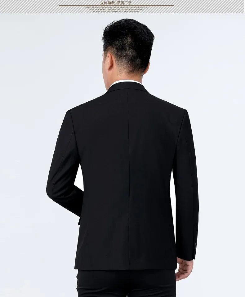 Suit Fashionable Gentleman Men's Formal Wedding Best Man Sales Work Clothes Gentleman's Professional Show Business Office Suit