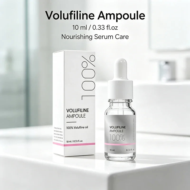 Volufiline Ampoule,Face Moisturizing Hydration Firming Radiant Plumping Rejuvenation Refreshing Serum,Lightweight,Easy To Absorb
