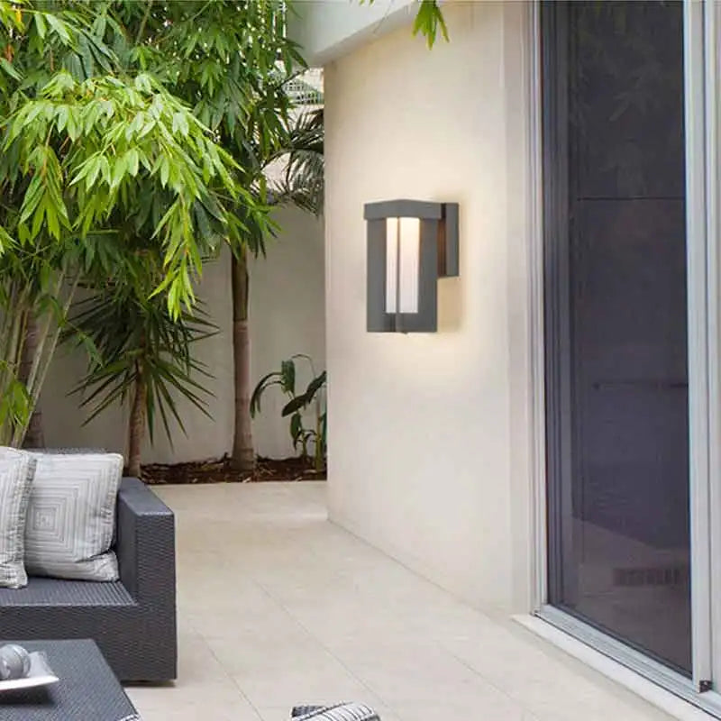 Modern Outdoor LED Lights Waterproof for Terrace Balcony Doorway Hallway Stairs Courtyard Minimalist Wall Lighting