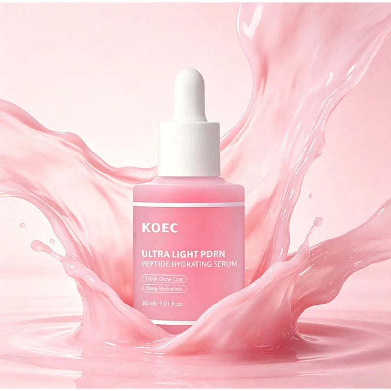 PDRN Peptide Moisturizing Serum 30ml Deeply Hydrating Brightening And Repairing Facial Essence Gentle Soothing Korean Skincare