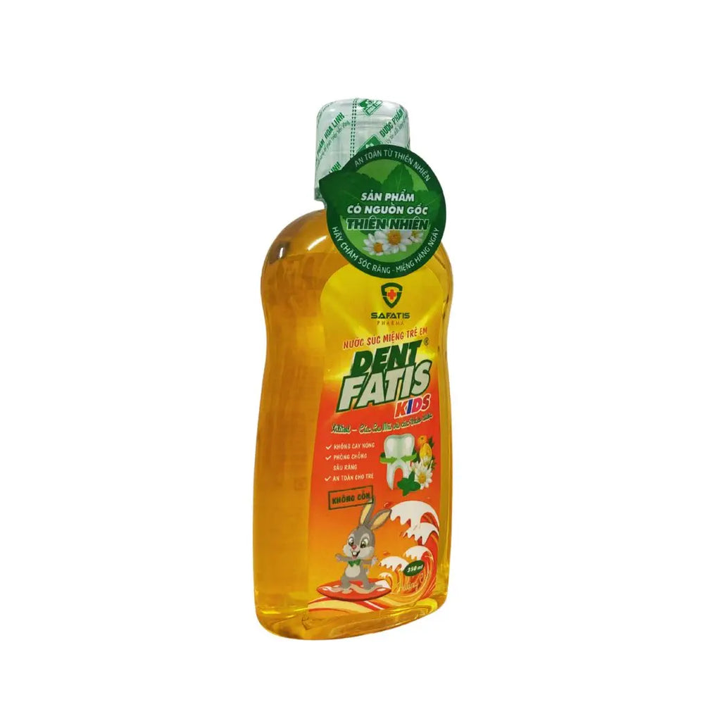Herbal Kids Mouthwash Natural Fresh Breath Oral Care Anti-Bacteria Safe Daily Herbal Rinse