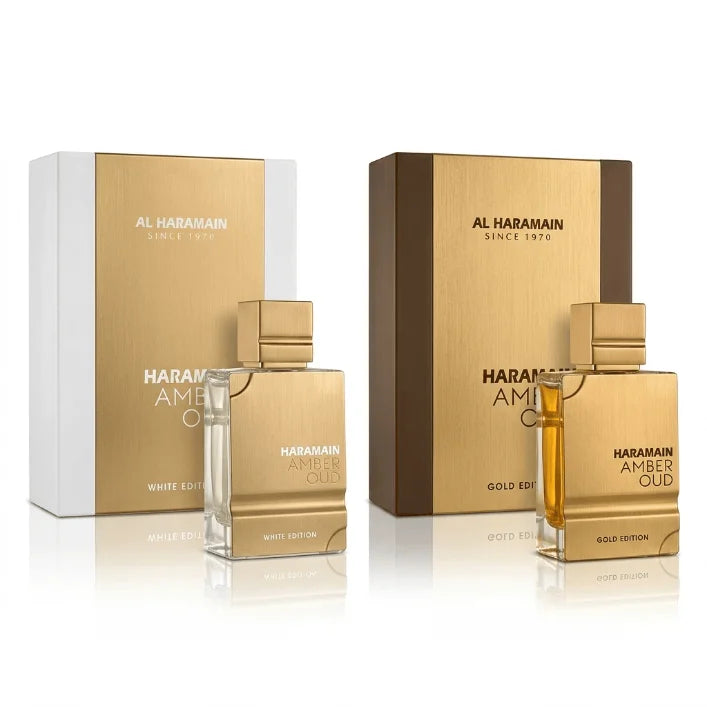 Luxury Amber Oud Gold White Edition Perfume Spray, Premium Long Lasting Eau De Parfum for Men Women, Oriental Woody Fragrance Sc