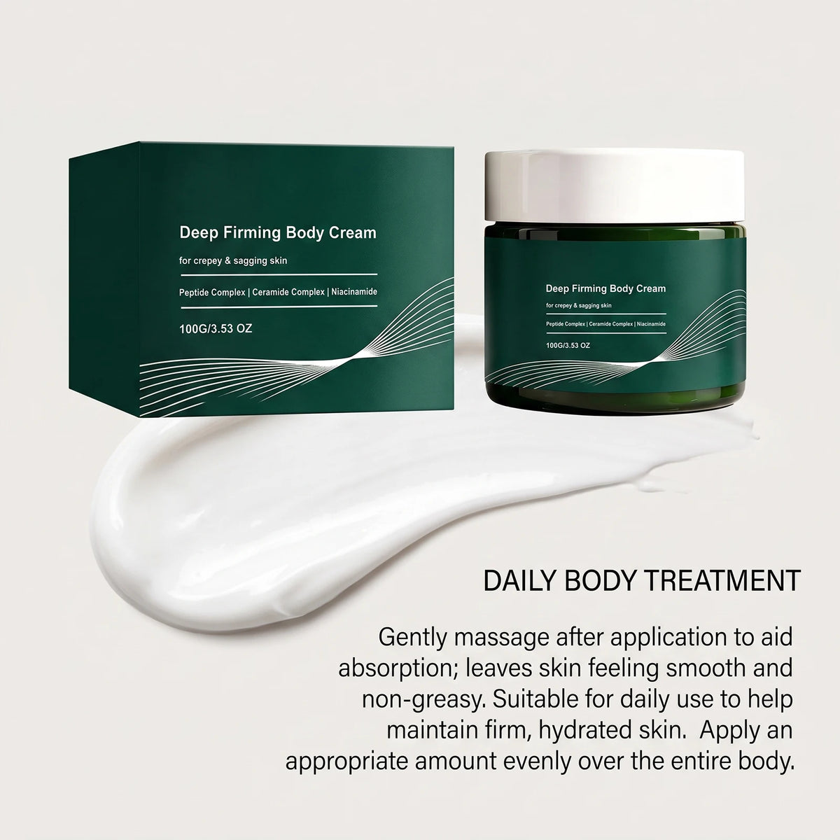 Firming Body Cream Reduce Skin Sagging Revitalize Skin Condition Improve Skin Elasticity Moisturizing Brightening Anti Wrinkle