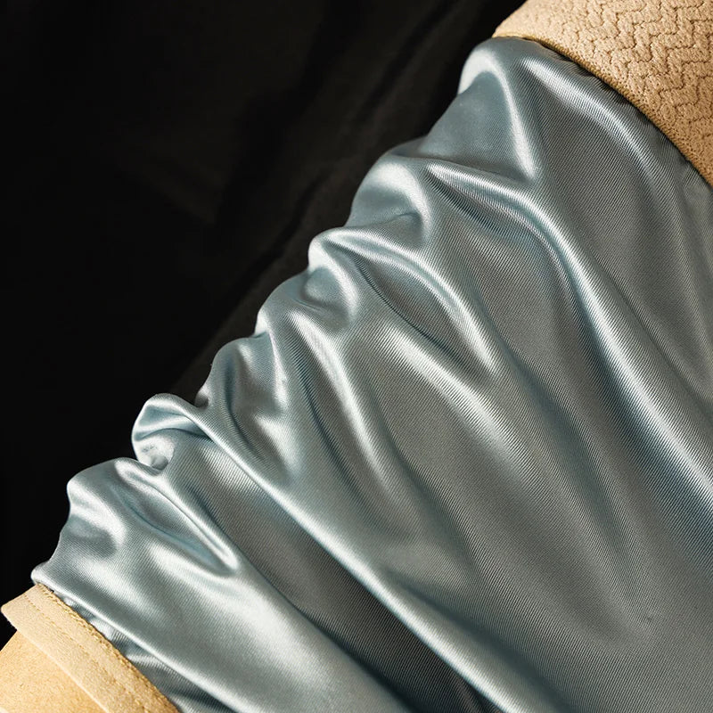 4PCS Men's Luxury Satin Ice Silk Shorts Boxers Hygroscopic Breathable Double-layer Silk Crotch High Elastic Underpants